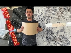 لوحة جدارية من الفحم الخشبي من الرخام