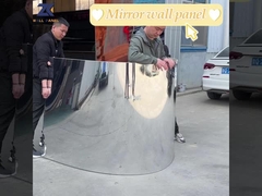 لوحة الحائط المرآة لوحة القشرة الخشبية المقاومة للحريق