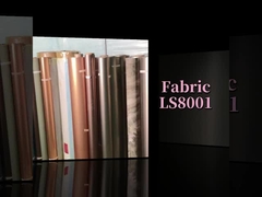 ديكور الداخلية مادة جديدة نسيج النسيج PVC الخيزران الفحم الجدار لوحة