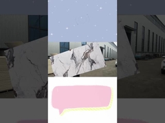 عصرية جذابة 5 ملم عالية اللمعان الجدار لوحة الرخام PVC الرخام الداخلي