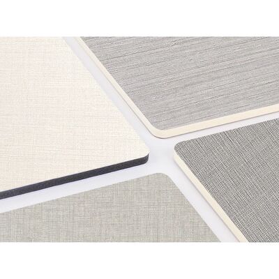 جودة  Interior Decorative Bamboo Charcoal Veneer Wall Paneling Level B Fire Rated With Customizable Length مصنع