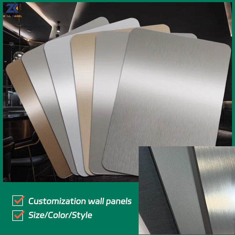 القشرة الخشبية المعدنية الصلبة للماء مثبطات اللهب الزخرفية لوحات الحائط البلاستيكية