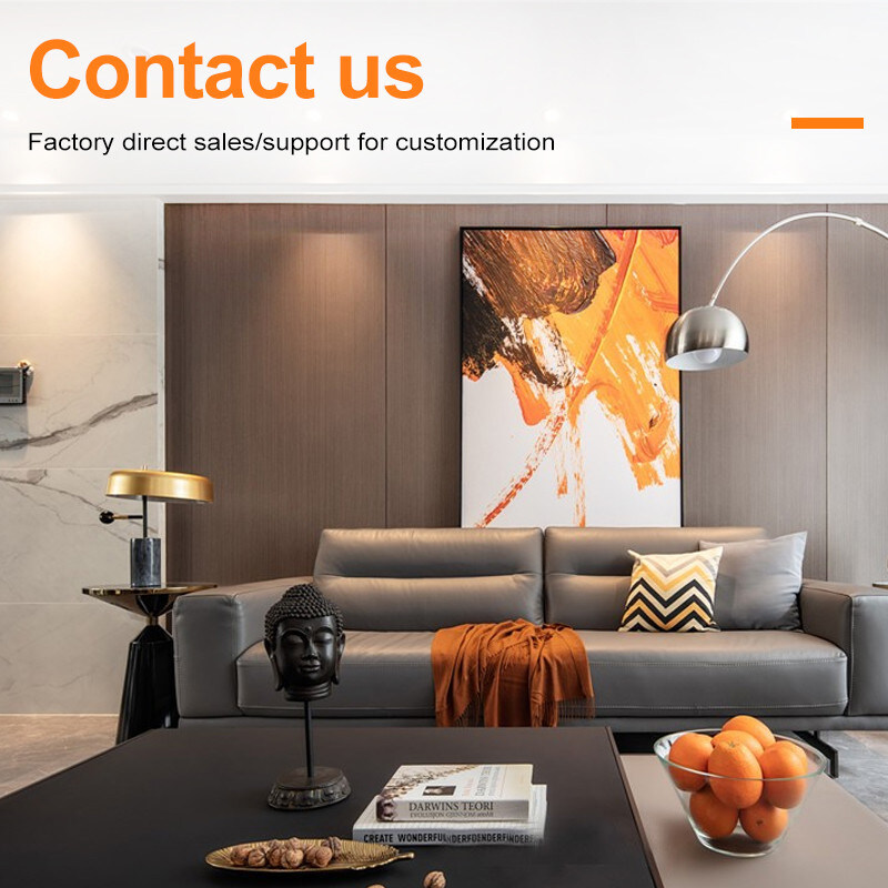 ألواح الحائط الخشبية الحبوب PVC 5mm مرنة الخيزران الفحم الزخرفي لوحة الحائط