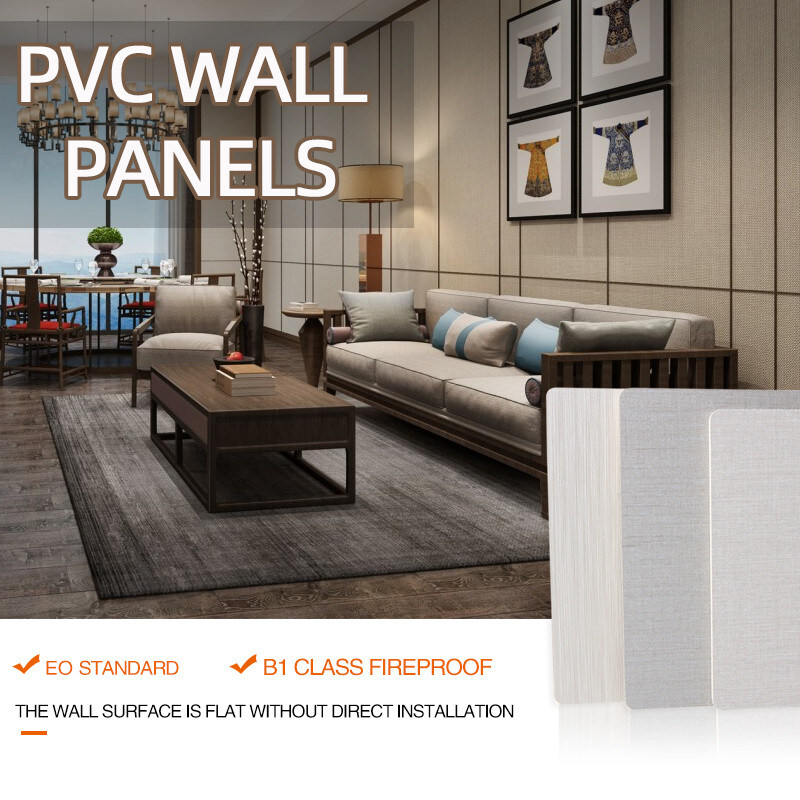 المنتجات الساخنة الديكور الداخلي لوحة الجدار نسيج الفحم الخيزران مقاوم للماء