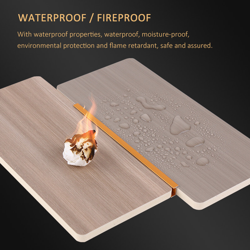 المنتجات الساخنة الديكور الداخلي لوحة الجدار نسيج الفحم الخيزران مقاوم للماء