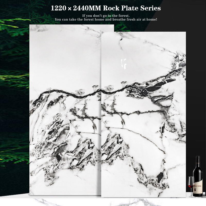 الديكور الداخلي لوحات الحائط الرخامية المكبدة معًا الخيزران الفحم الخشبية