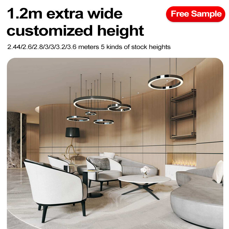 مقاومة للرطوبة الخيزران الفحم الحائط لوحة خشبية للزخرفة الفاخرة الحديثة