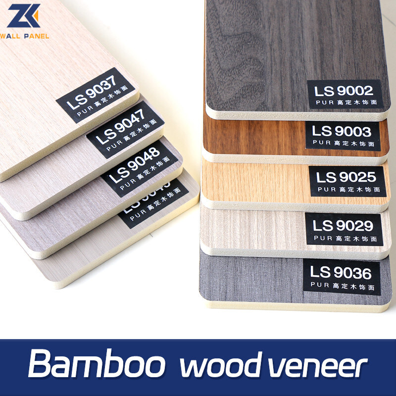 الداخلية الديكور مقاومة الرطوبة الخيزران الخشب لوحة الحائط OEM ODM