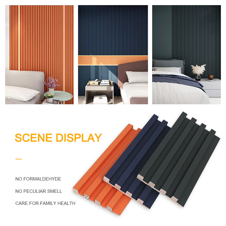 مصنع الديكور الداخلي WPC مركب PVC لوحة الحائط WPC لوحة الجدار الداخلي