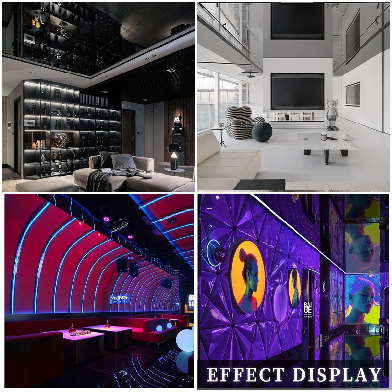 الداخلية الزخرفية الخيزران الخشب القشرة ورقة لوحات الحائط مرآة 1220 * 2440mm