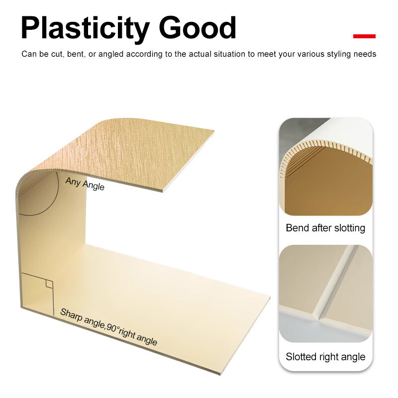 PVC الزخرفة الخيزران الفحم الخشب المعدنية الجدار لوحة الجدار الداخلية عالية الكثافة