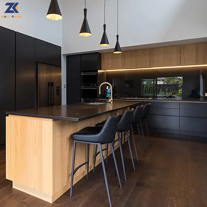 صديقة للبيئة خالية من الفورمالديهايد الرخام الديكور الداخلي لوحة الحائط الخيزران الفحم