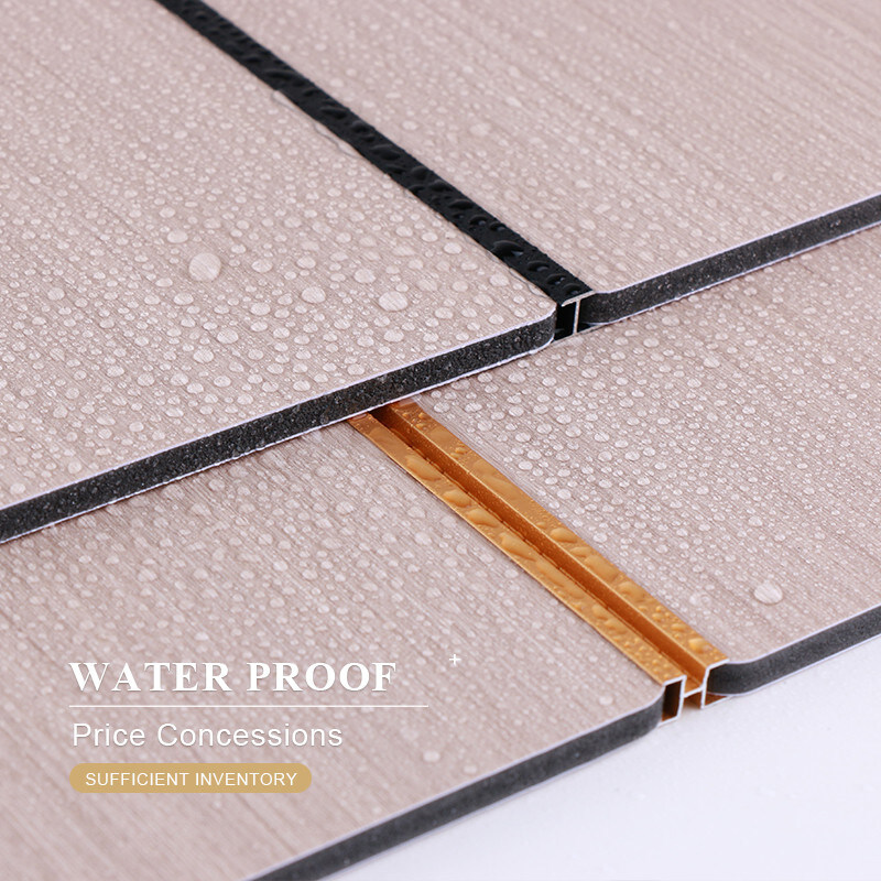 لوحة الجدار الديكور الداخلي الاقتصادي الخيزران الفحم الخشب القشرة المجلس OEM