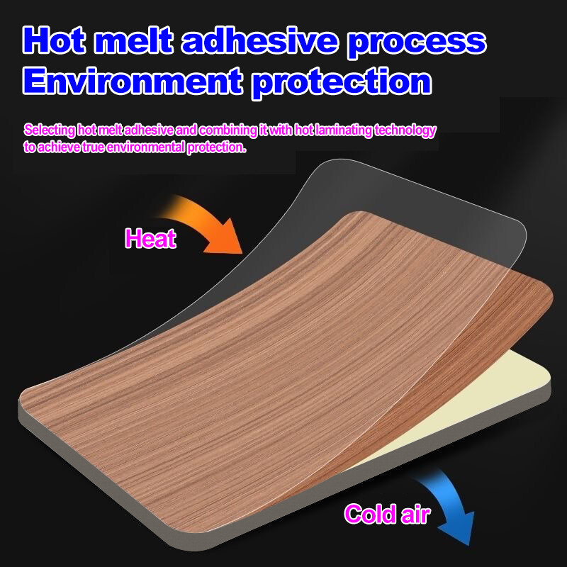 1.22 متر عرض لوحة الخشب الحديثة الخيزران الفحم الرخام لوحة لقطاع الضيافة