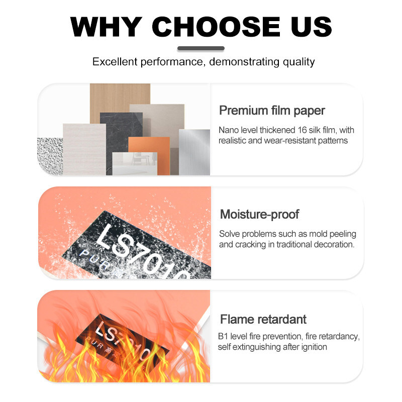 مقاومة للماء مقاومة للحريق الخيزران الفحم الخشب الفنير الداخلية الجدار الزخرفية