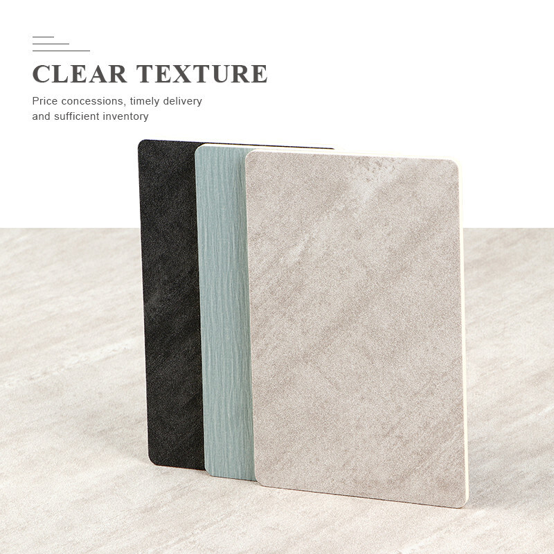 سهلة التثبيت الخيزران الفحم الزخرفي لوحات الحائط صفة عالية من ورق الرخام