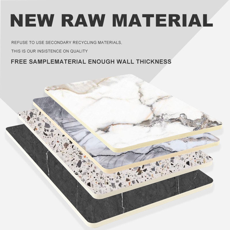 ورق الرخام بي تي مقاوم للرطوبة الخيزران الفحم الخشب الفنير الجدار الزخرفي