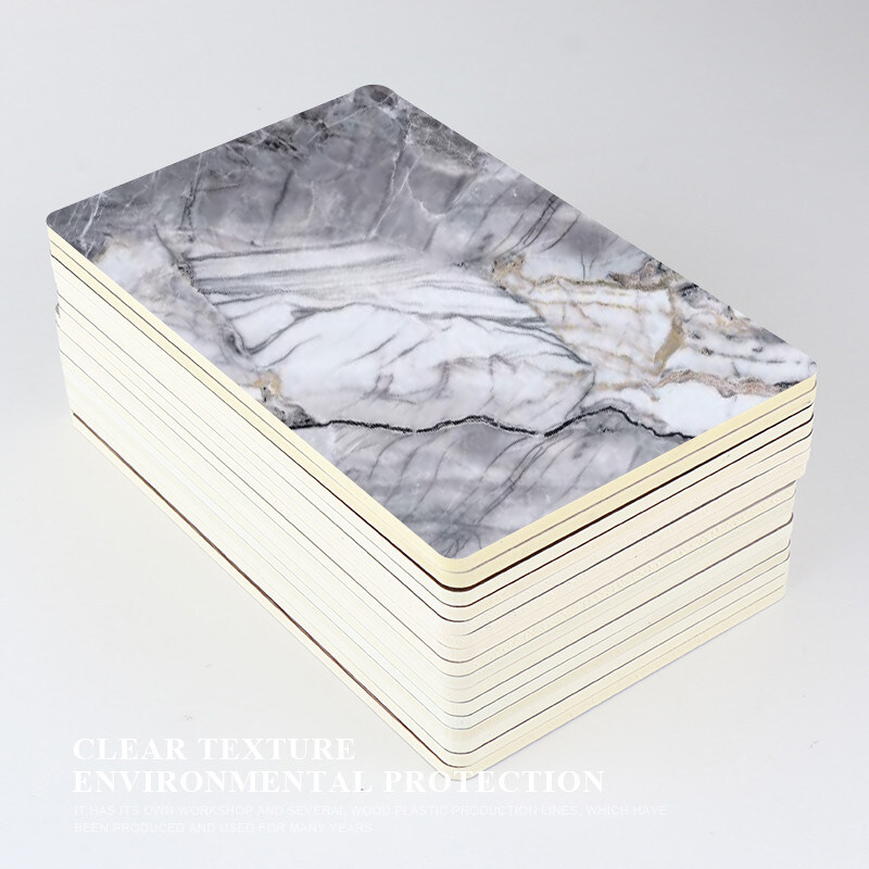 ورق الرخام بي تي مقاوم للرطوبة الخيزران الفحم الخشب الفنير الجدار الزخرفي