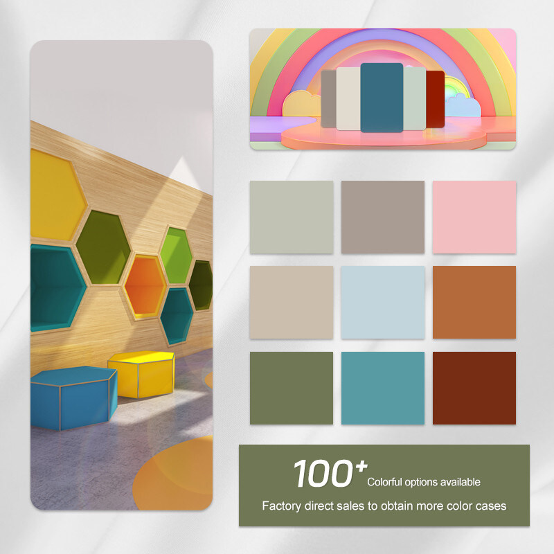 ألواح الحائط الزخرفية الخيزران الفحم الخشب الألياف الخشبية منتج جديد الخيزران الكريستال