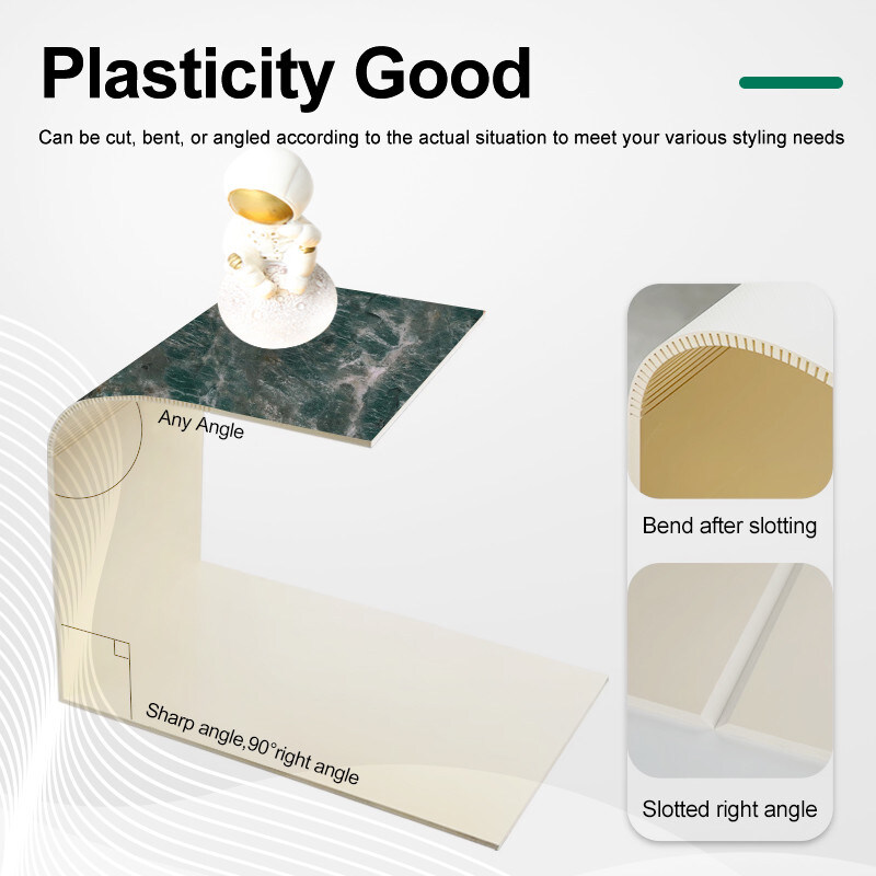 أوراق الرخام المخصصة الخيزران الفحم الخشبي الغطاء الخشبي للزخرفة الداخلية