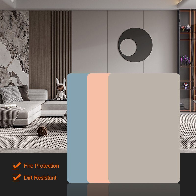 الخيزران الفحم الخشب الفنير PVC ألواح الحائط السقف الشعور بالجلد لوحة الزخرفة الداخلية لوحة الحائط