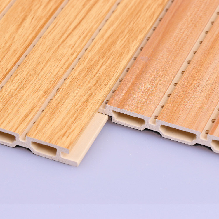 لوحة الحائط المقاومة للحريق WPC عازلة للصوت 1.22 * 3 م 1.22 * 2.8 م