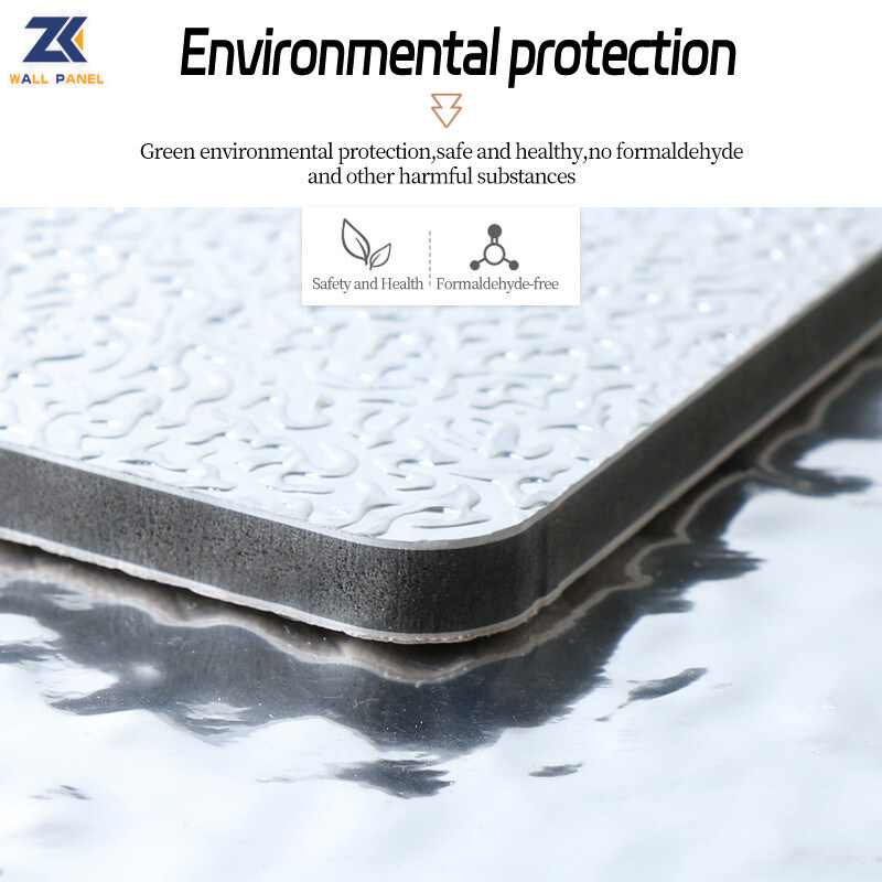 تموج الماء المموج لوحة الحائط اللوبي واجهة لوحة الجدار الزخرفية الداخلية