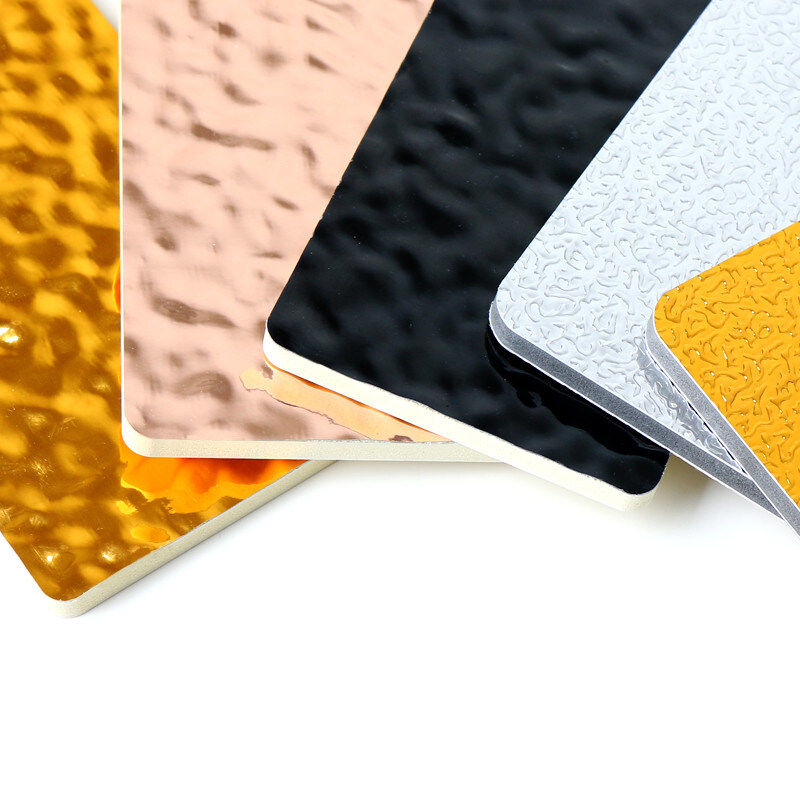 ديكور داخلي PVC PET Water Ripple Panel 3D Wall Panel