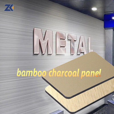 مقاوم للماء والرطوبة 5 مم 8 مم PVC الخيزران الفحم اللوح الليفي