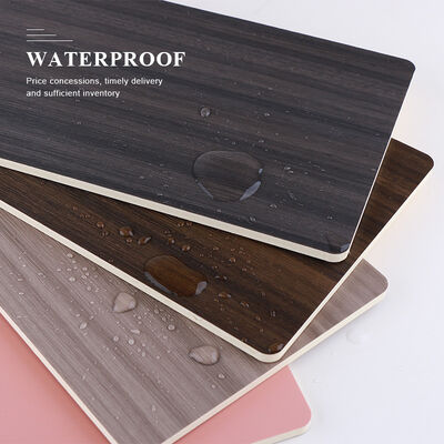 صديقة للبيئة مقاومة للحريق ديكور الخشب الحبوب PVC ألياف الخيزران جدار تلبيسة