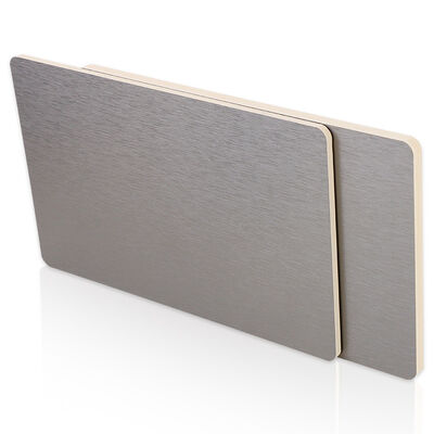 حريق مقاوم للرطوبة معدن الخيزران ألواح ألياف الفحم