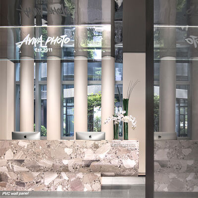 1.22m عرض الخيزران الفحم الحائط لوحة الحائط الكريستالي الخيزران الصلب