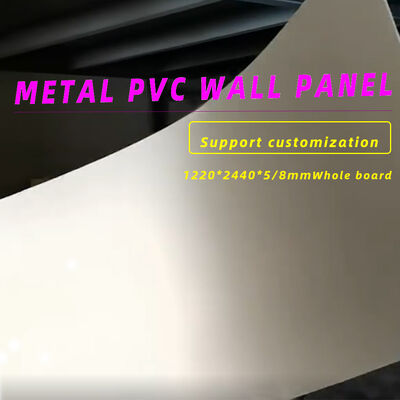 فيلم معدني الخيزران الفحم الخشب القشرة الصوتية لوحات الحائط