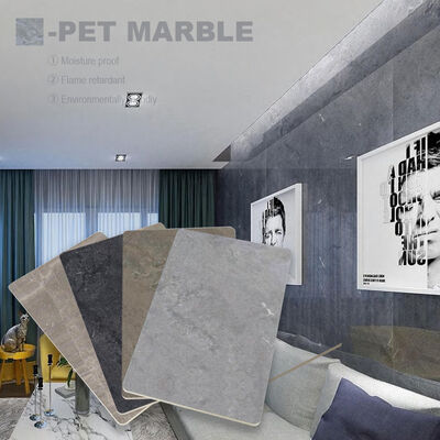 مستوى B تصنيف الحريق لوح الحائط من الفحم الخضرو للزخرفة الفاخرة الحديثة