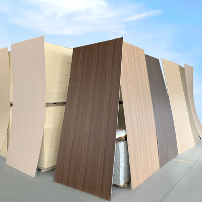 PUR الصمغ الخيزران الفحم الخشبي الخشب 5 / 8mm PET الخيزران الفحم اللوحة