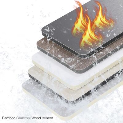 ألواح الحائط الصديقة للبيئة من ألياف الخيزران