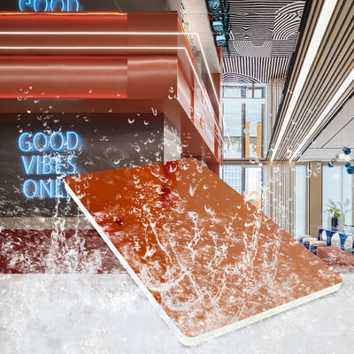 مصنع Pirce صديقة للبيئة ضوء فاخر مرآة ألياف الخيزران القشرة الخشبية