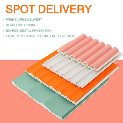 مقاومة الشيخوخة WPC تركيب لوحة الحائط مخدد مضاد للبكتيريا