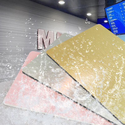 مبيعات المصنع مباشرة ضوء فاخر مقاوم للماء معدن الخيزران الفحم القشرة الخشبية