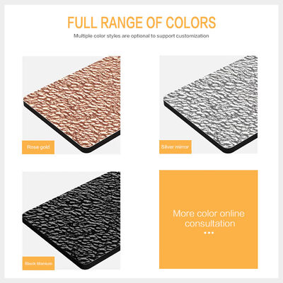 ISO9001 الكربون الكريستال المياه تموج لوحة إثبات الرطوبة