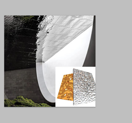 الطراز الحديث الخفيف الفاخر 3D لجنة الفحم المياه الموجة الخيزران الفحم الخشب